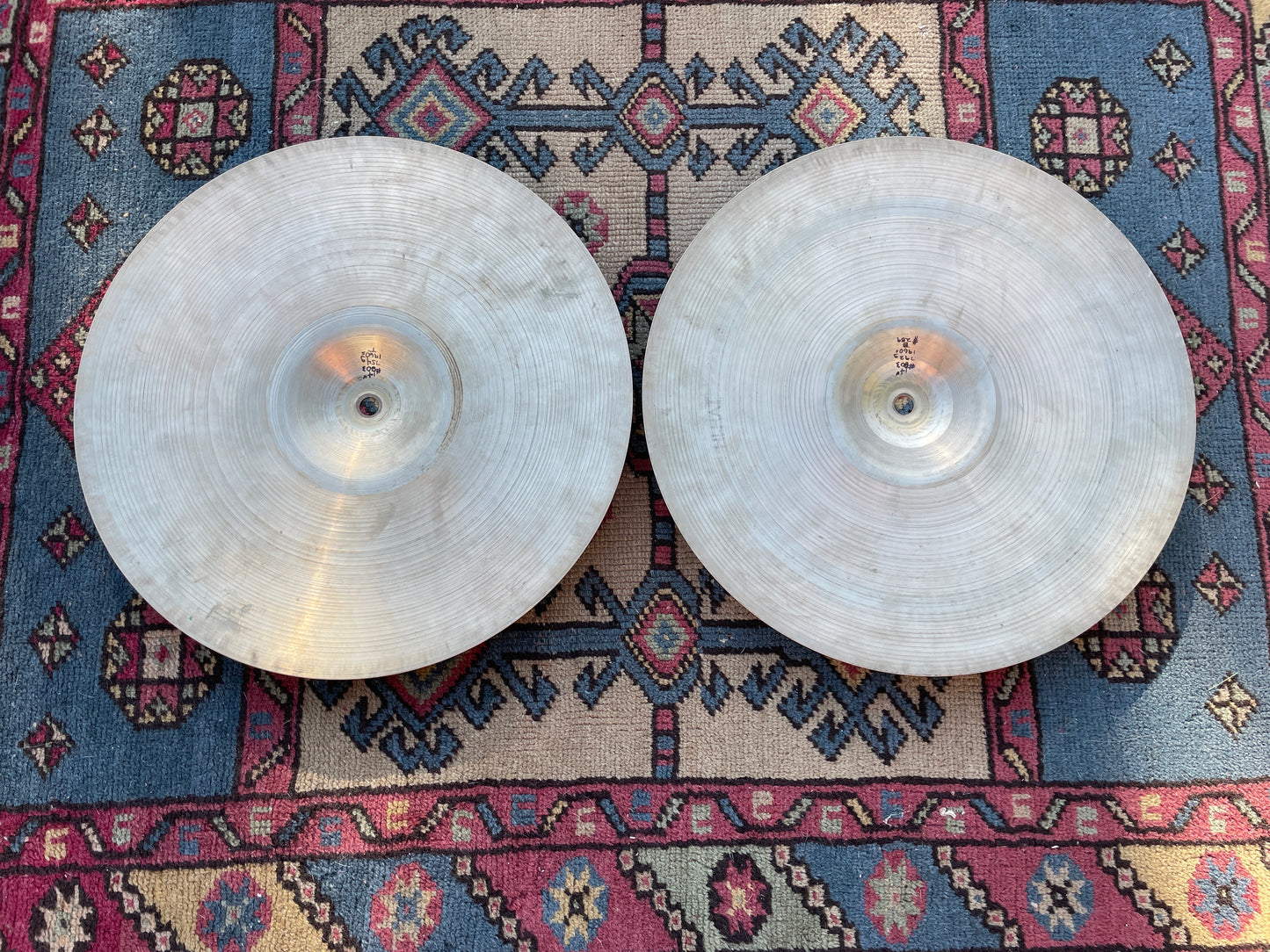 14" Zildjian A 1960s Hi-Hat Cymbal Pair 754g/792g #803 *Video Demo*