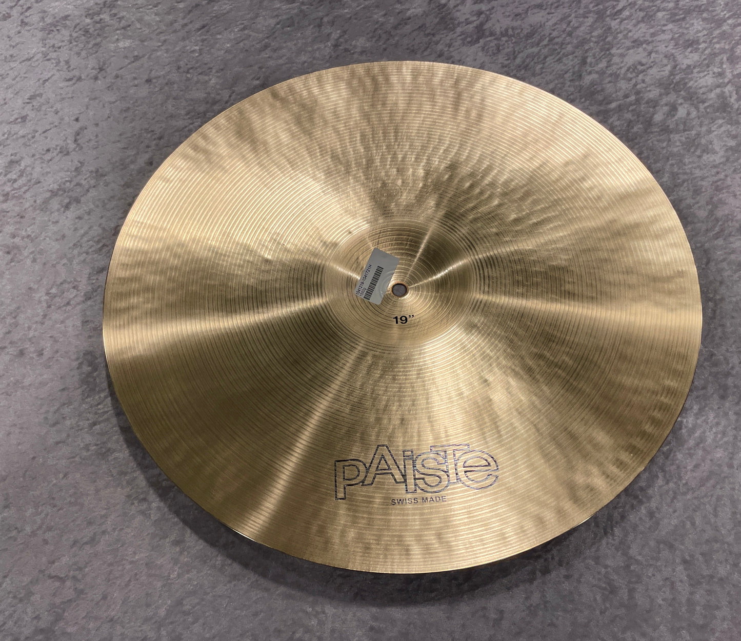 19" Paiste 602 Classic Thin Crash Cymbal 1592g