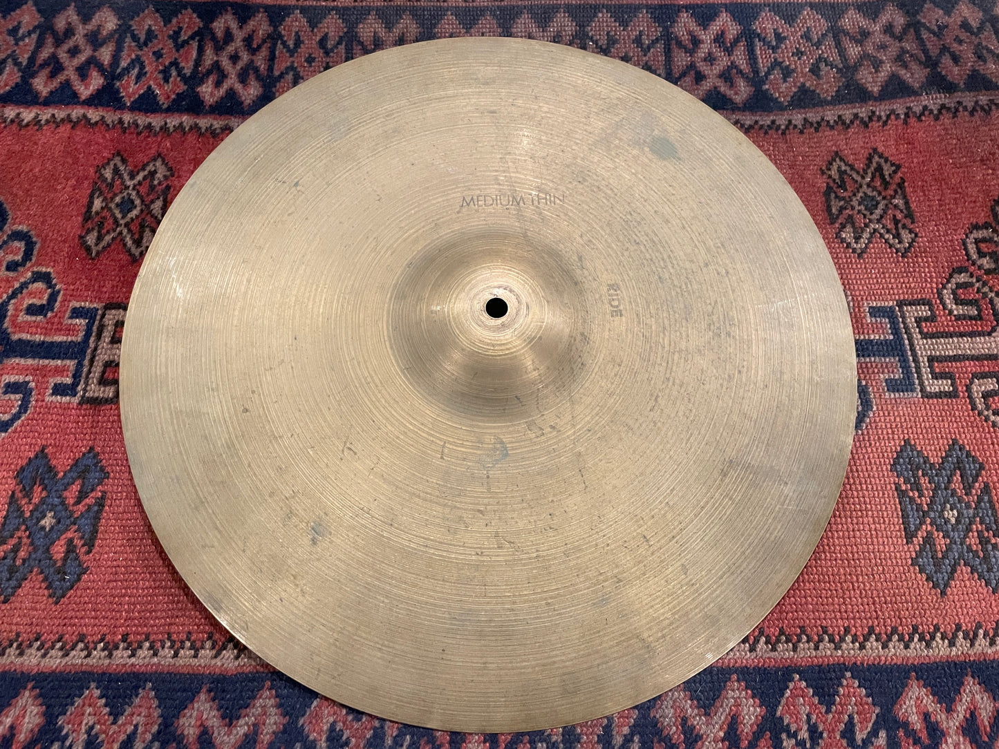 18" Zildjian A 1950s Medium Thin Ride Cymbal 1406g #731