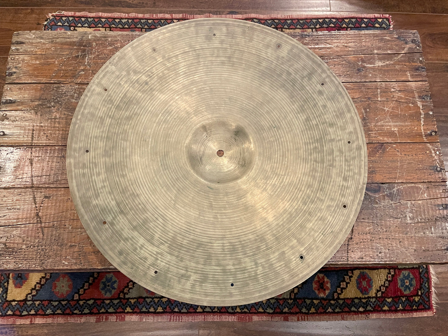 19" K Zildjian OS IIIb Istanbul Vintage Old Stamp Ride Cymbal 1706g #500 *Video Demo*