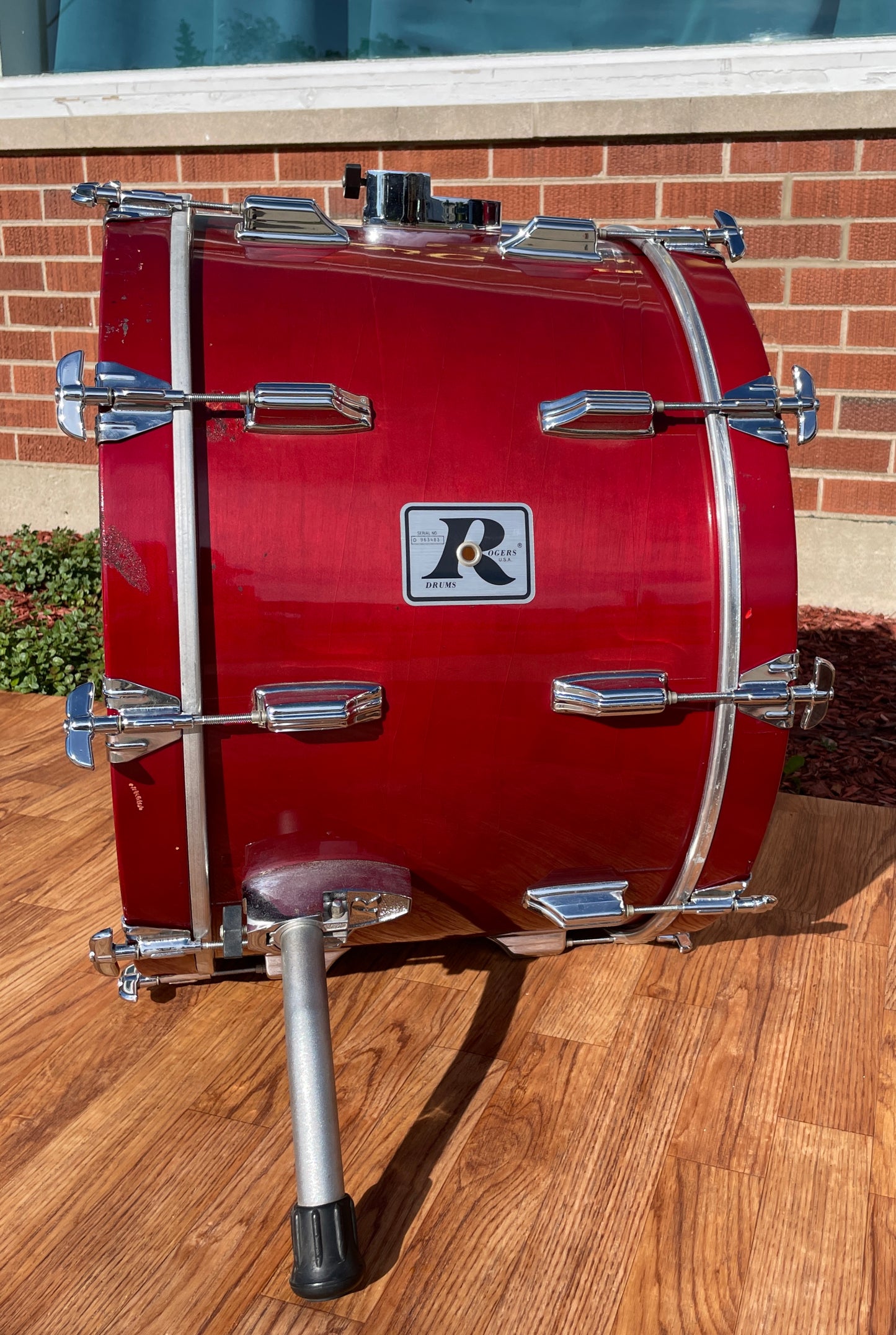 1970s Rogers "Big R" Londoner Five Drum Set California Wine 22/12/13/16