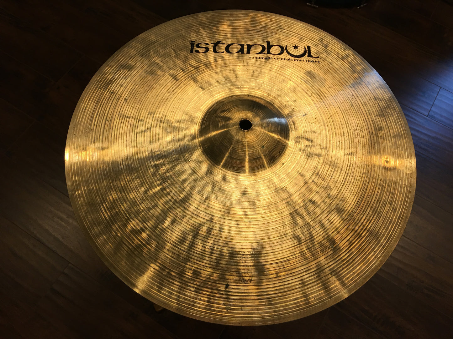 15" Istanbul Pre Split Turkish Crash Cymbal 830g