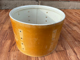 1970s Ludwig 9x13 Thermogloss Tom Drum Shell Natural