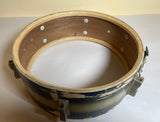 1960 Ludwig 5x14 Pioneer Trans Badge Snare Drum Blue/Silver Duco