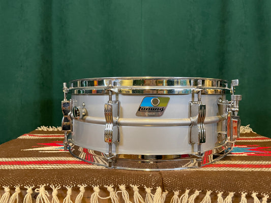 1970s-1980s Ludwig 5x14 LM404 Acrolite Snare Drum