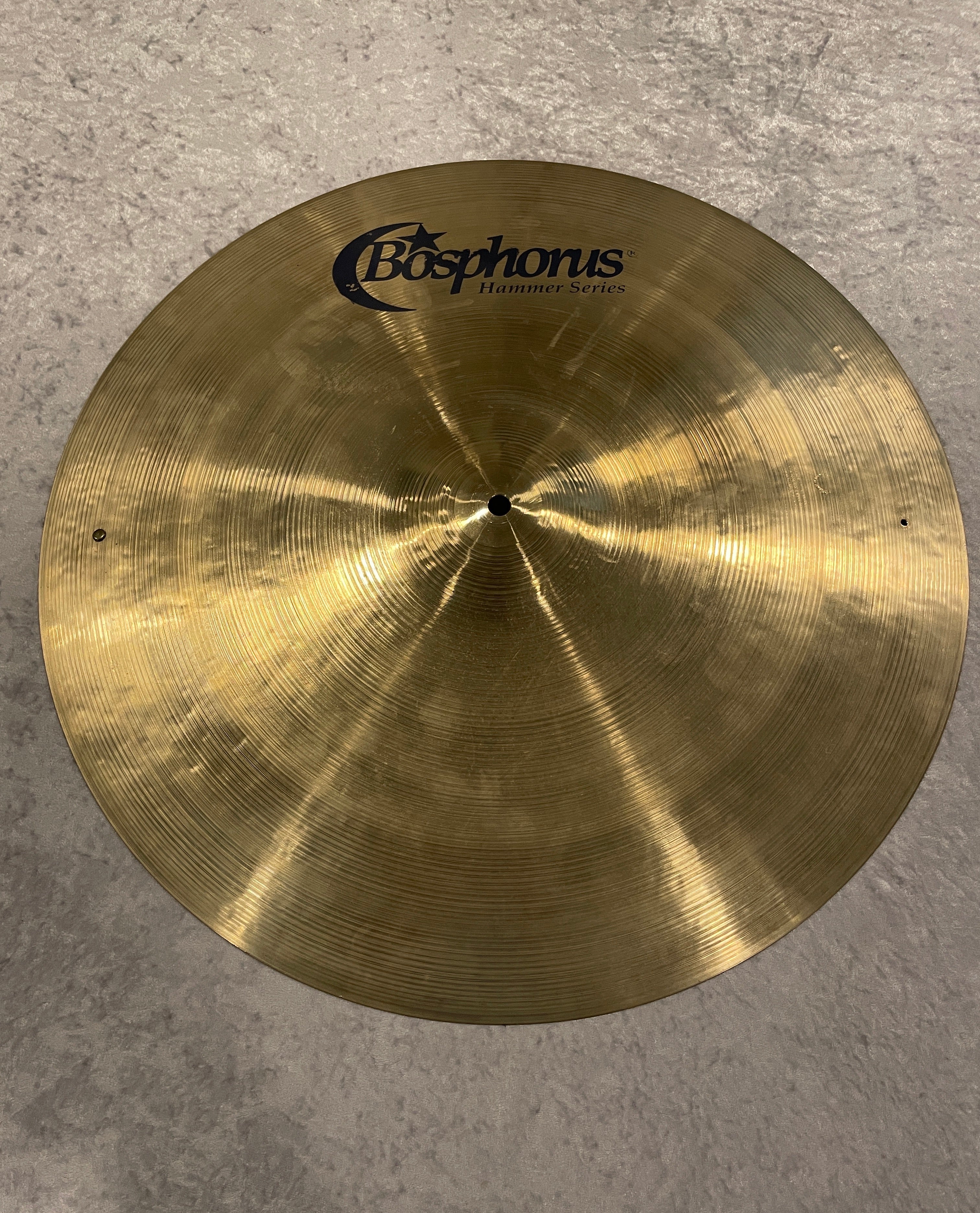 22 Bosphorus Hammer Series Jeff Hamilton Ride Cymbal 2636g Drugan s Drums Guitars
