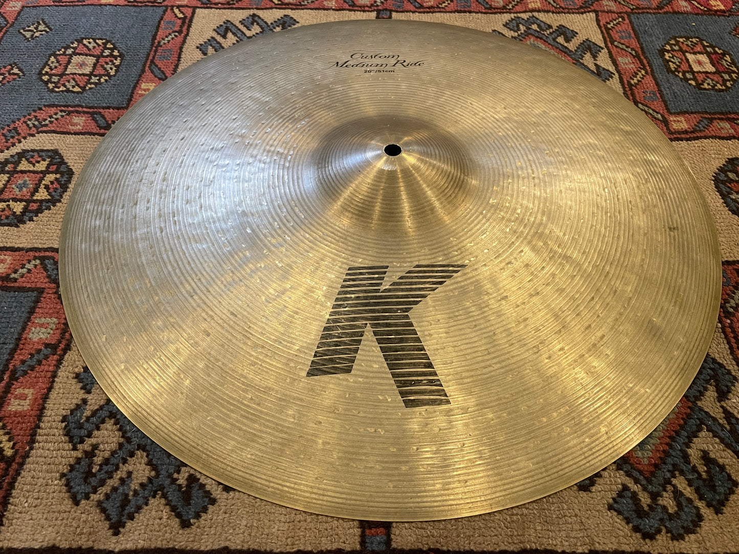 20" Zildjian K Custom Medium Ride Cymbal K0854 2516g *Video Demo*