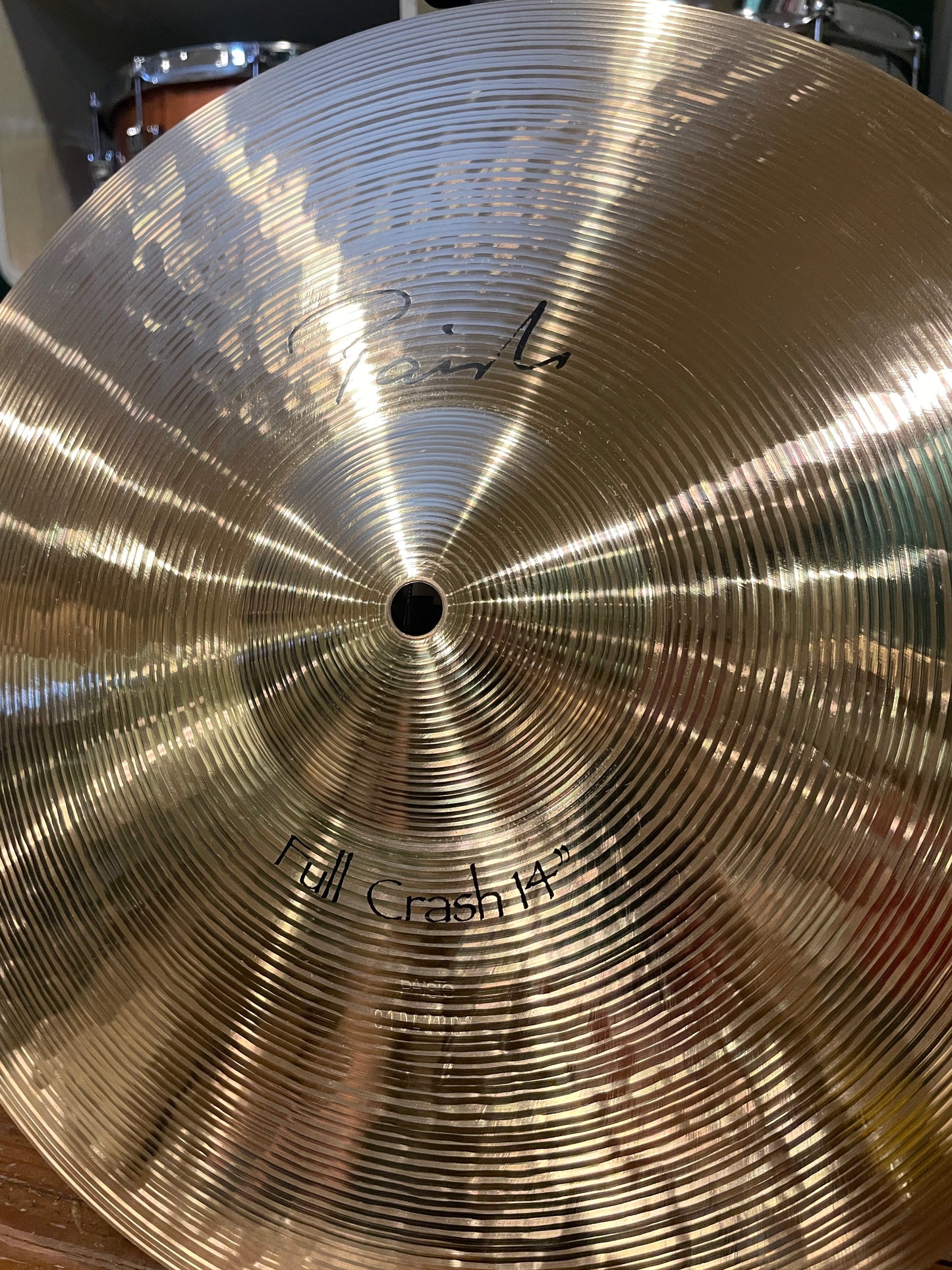 14" Paiste Signature Full Crash Cymbal 690g