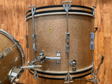 1965 Ludwig Club Date Drum Set w/ Pioneer Snare Champagne Sparkle