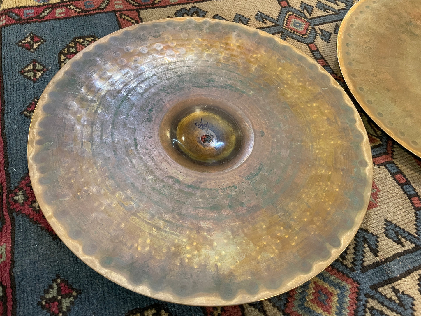 15" Paiste Rude Hi-Hat Cymbal Pair 1060g/1354g