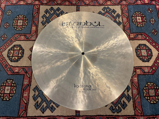 19" Istanbul Agop Traditional Medium Crash 1702g *Video Demo*