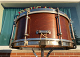 1920s - 1930s Ludwig 6.5x15 Professional Model 8 Lug Wood Snare Drum