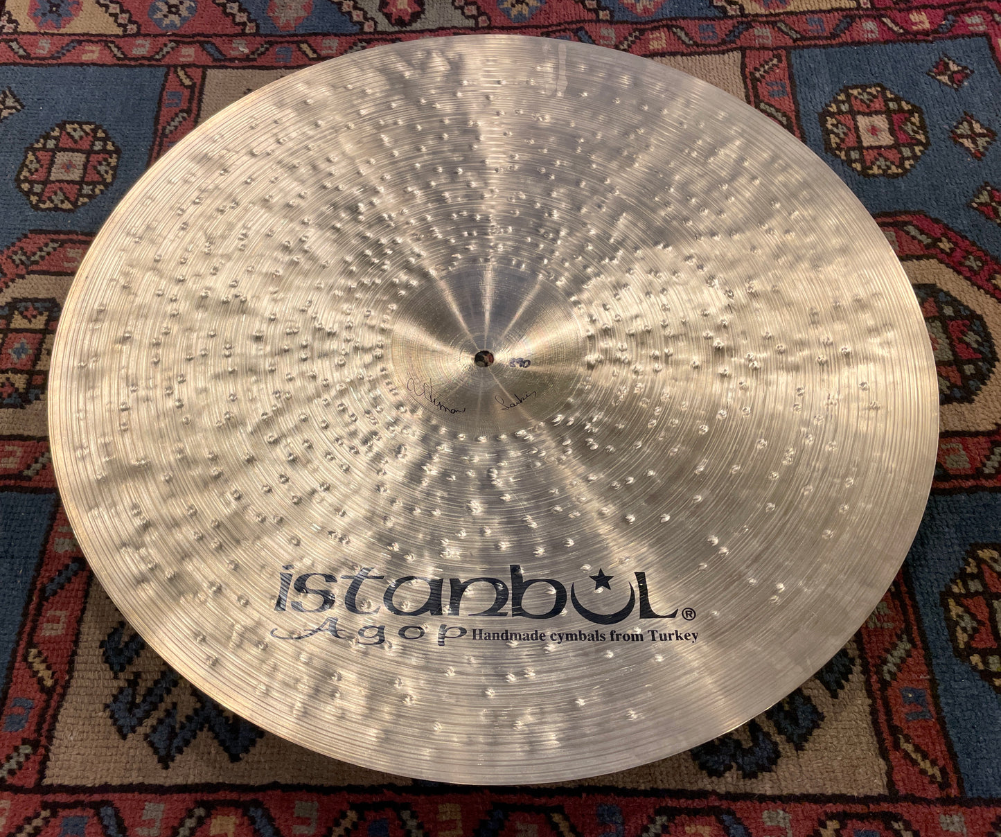 22" Istanbul Agop Mantra Ride Cymbal 2890g Cindy Blackman Santana *Video Demo*