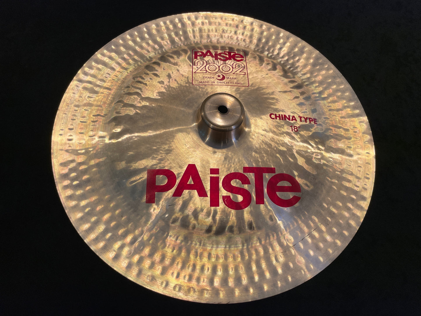 18" Paiste 2002 China Type Cymbal 1286g