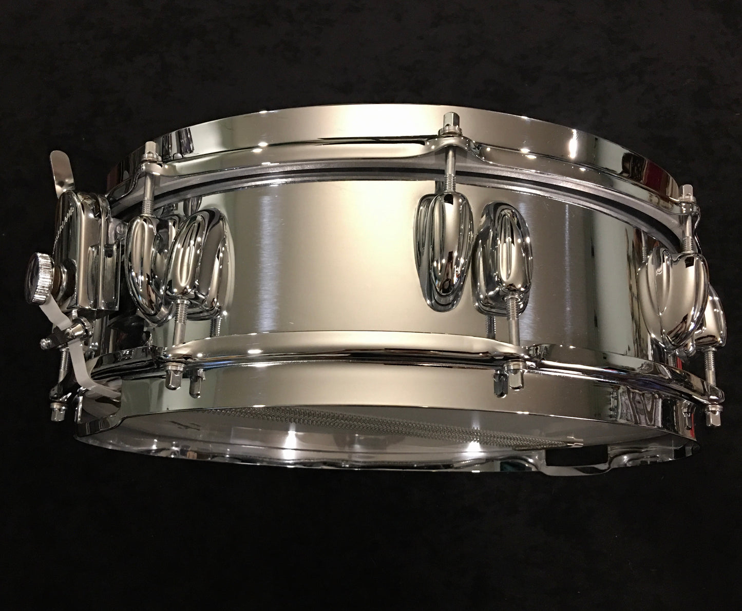 1970 Slingerland Buddy Rich 4X14 Chrome Over Wood 3 ply Snare Drum