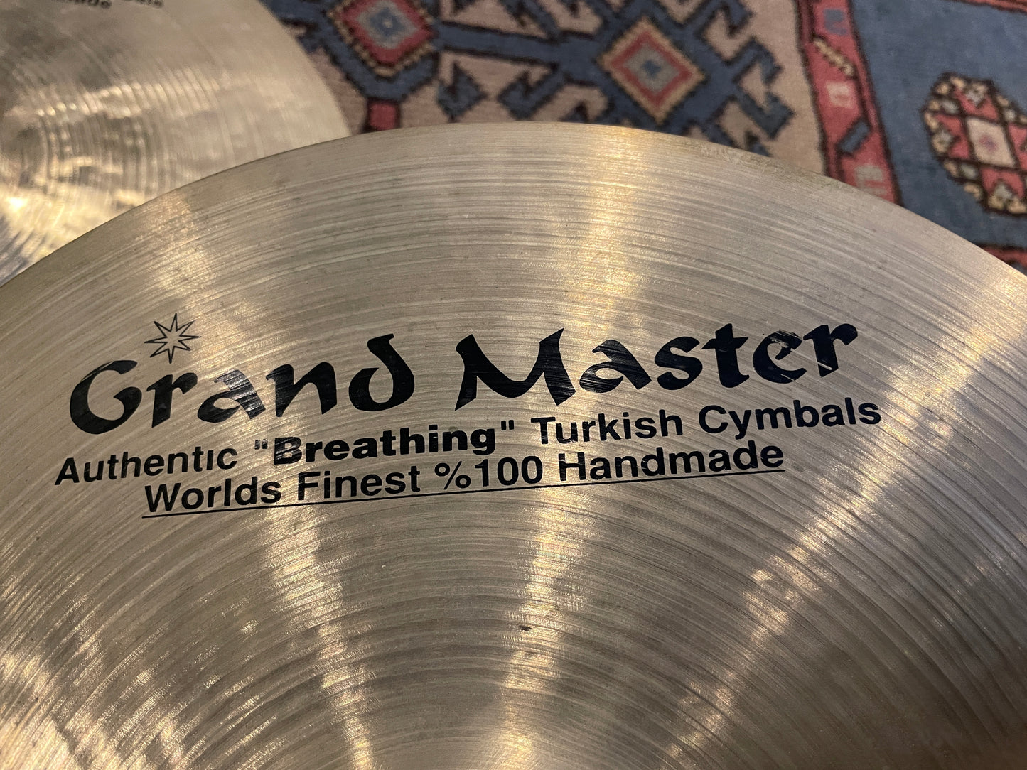13" Grand Master Desert Glow Regular Hi-Hat Cymbal Pair 834g/888g