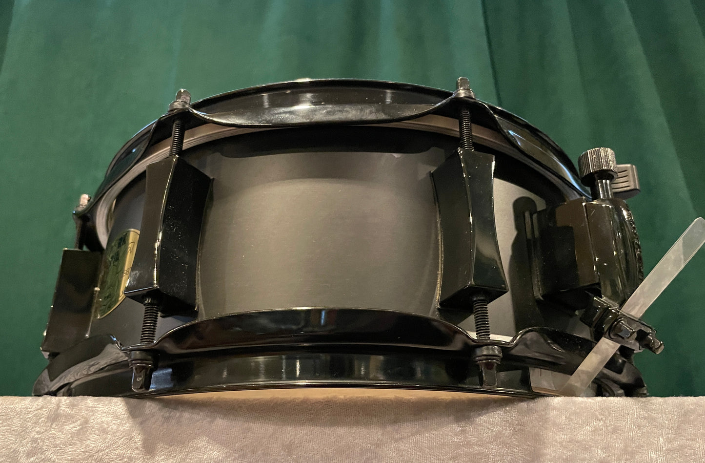 Pork Pie 5x12 Little Squealer Snare Drum Black / Black