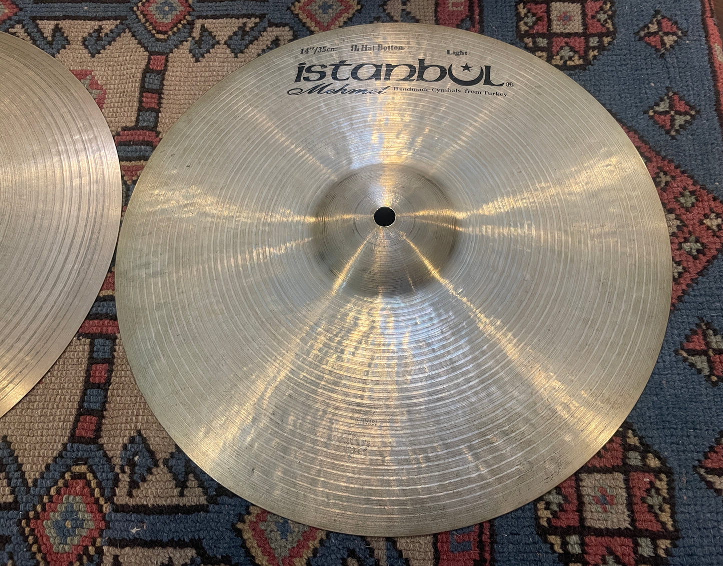 14" Istanbul Mehmet Light Hi-Hat Cymbal Pair 960g/1106g *Video Demo*