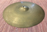 15" Zilco by Zildjian Hi-Hat Single / Crash Cymbal 1930s/50s 752g #665