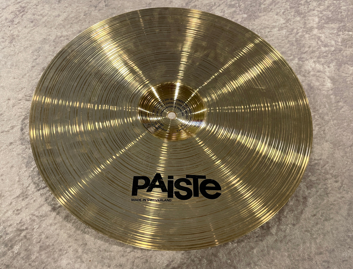 15" Paiste Sound Formula Thin Crash Cymbal 872g