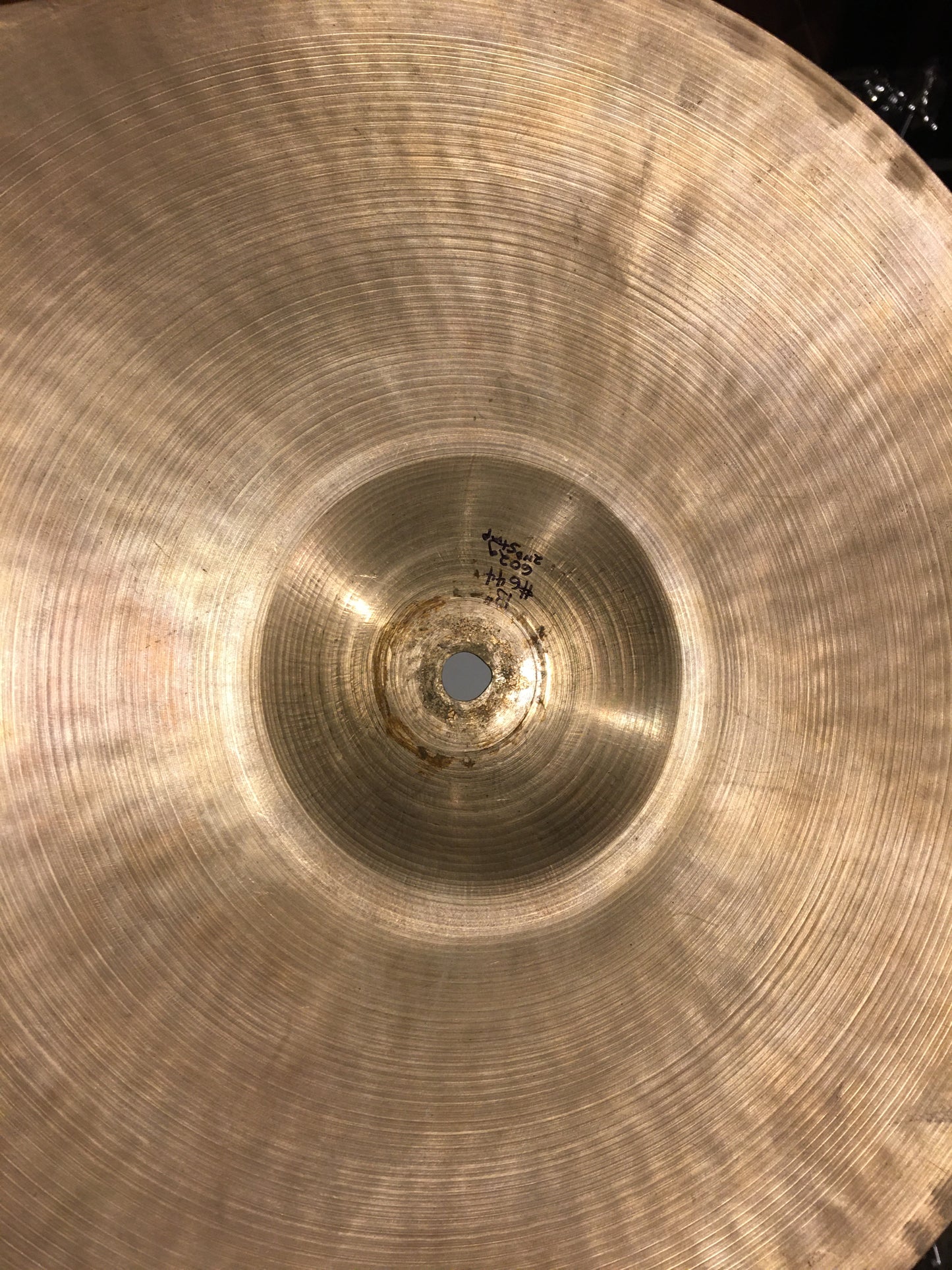 13 3/8" Zildjian A 1940-46 2nd Stamp Splash / Crash Cymbal 602g #644
