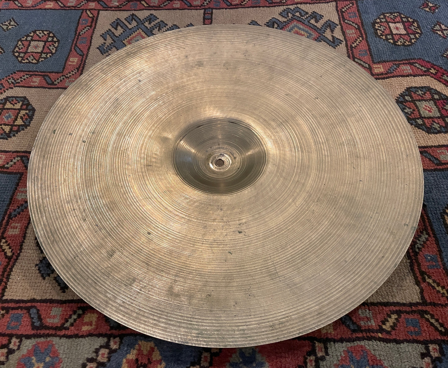 19" Zildjian A 1940s/1950s Trans Stamp Ride Cymbal 1954g #876 *Video Demo*
