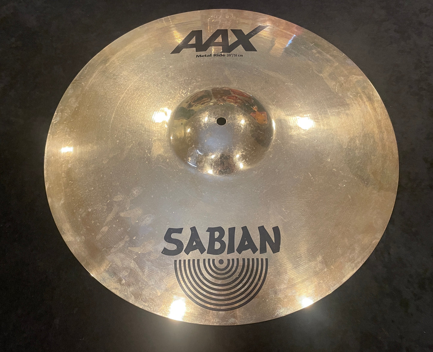 20" Sabian AAX Metal Ride Cymbal 3376g 22014XB