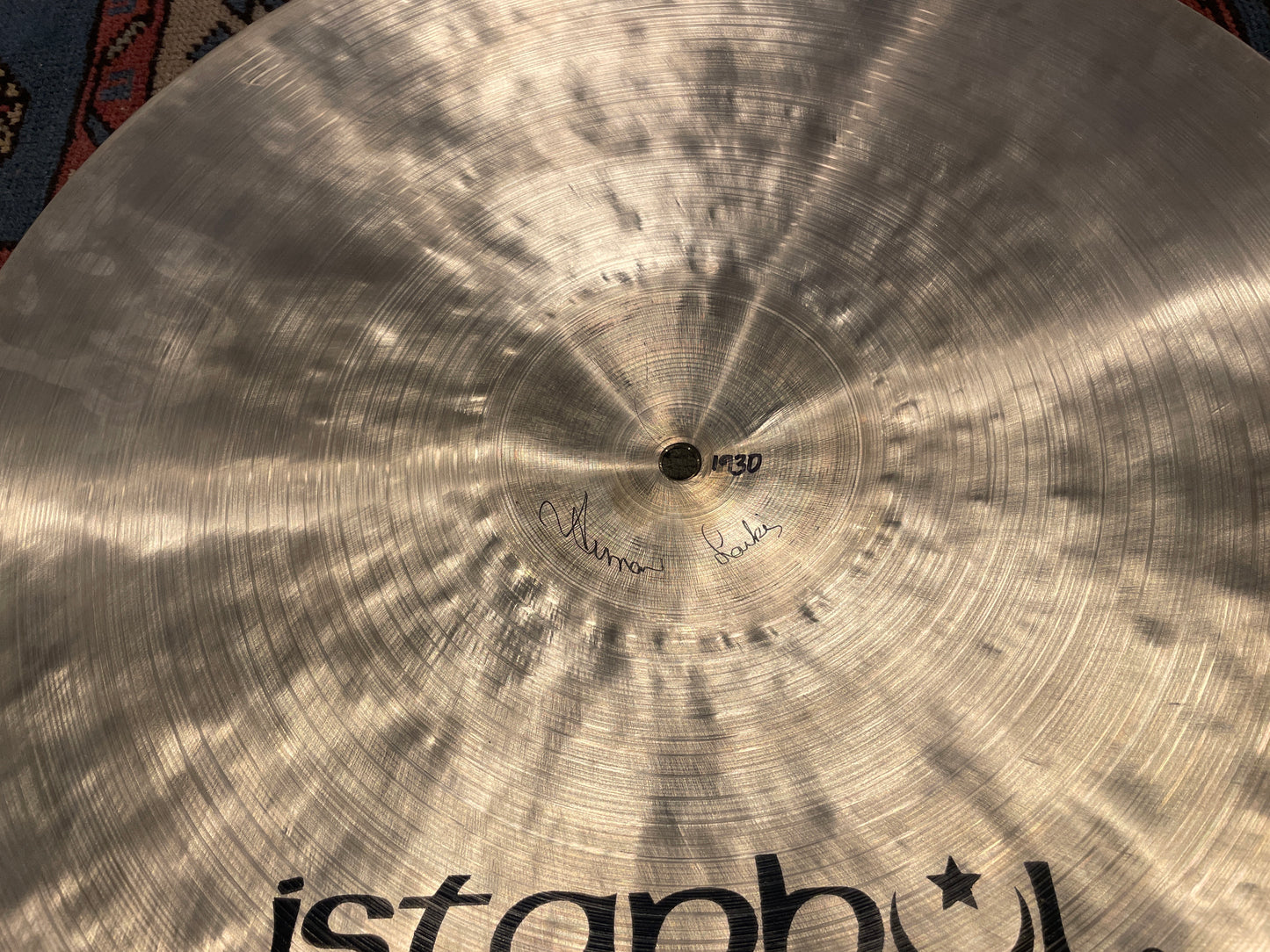 20" Istanbul Agop Traditional Dark Ride Cymbal 1930g *Video Demo*