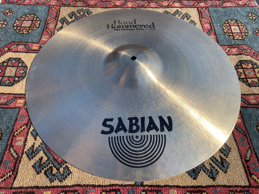 21" Sabian Hand Hammered HH Vintage Ride Cymbal 2258g