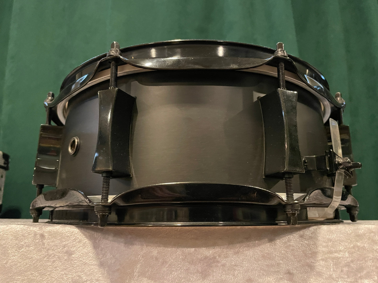 Pork Pie 5x12 Little Squealer Snare Drum Black / Black