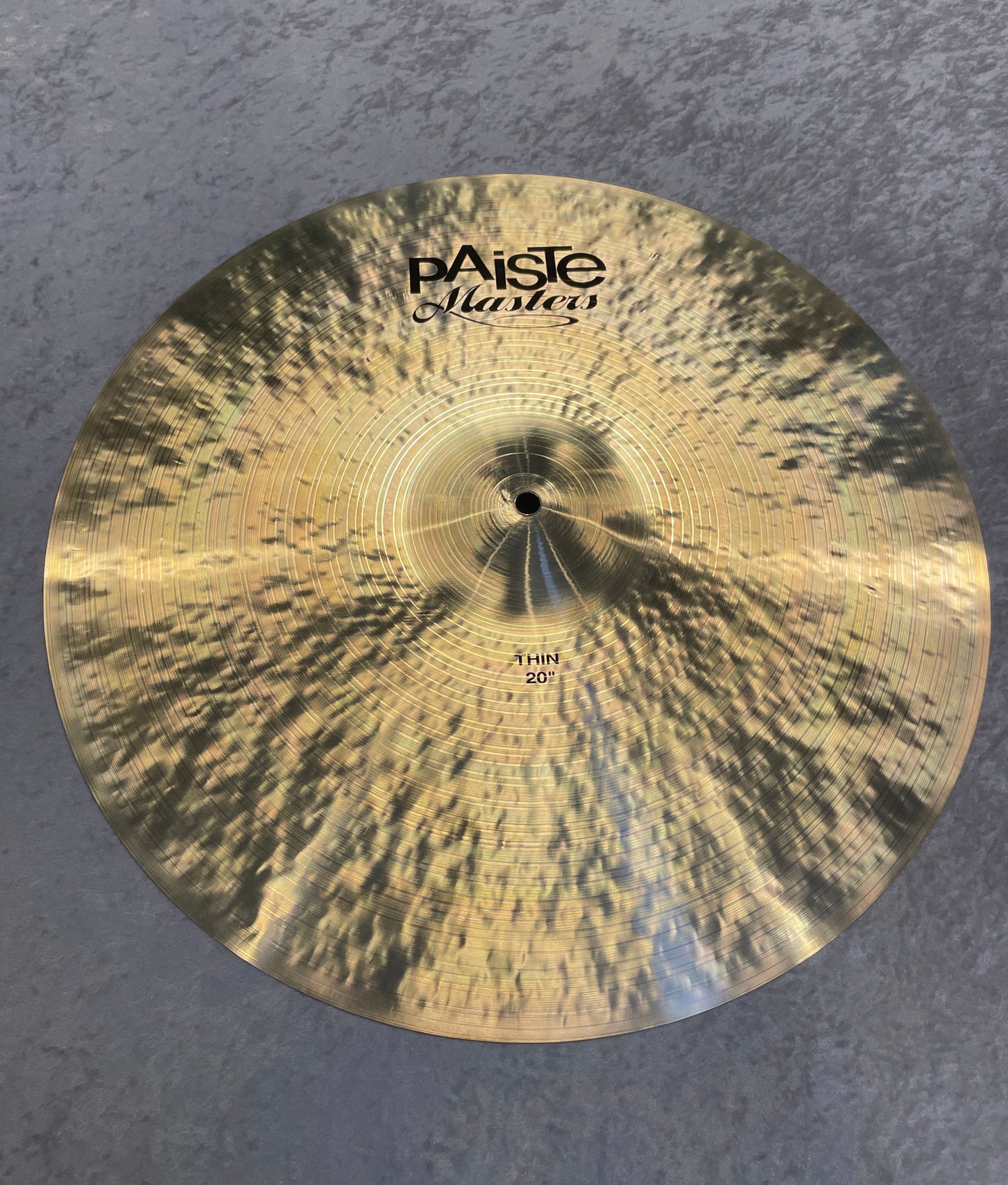 20" Paiste Masters Thin Crash Ride Cymbal 1620g