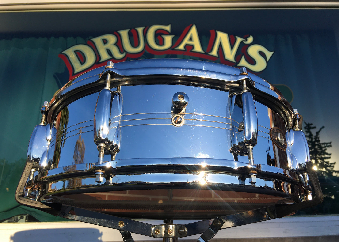 1960s Slingerland 5x14 Gene Krupa COB Brass Snare Drum 2020