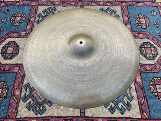 20" Zildjian A 1940s-1950s Trans Stamp Ride Cymbal 1926g #819 *Video Demo*