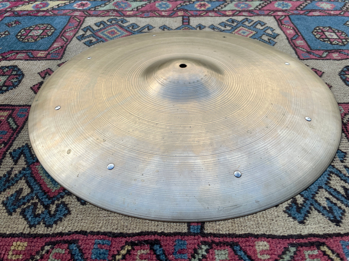 18" Zildjian A Trans Stamp Crash Ride Sizzle Cymbal 1512g #821 *Video Demo*