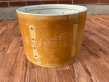 1970s Ludwig 9x13 Thermogloss Tom Drum Shell Natural