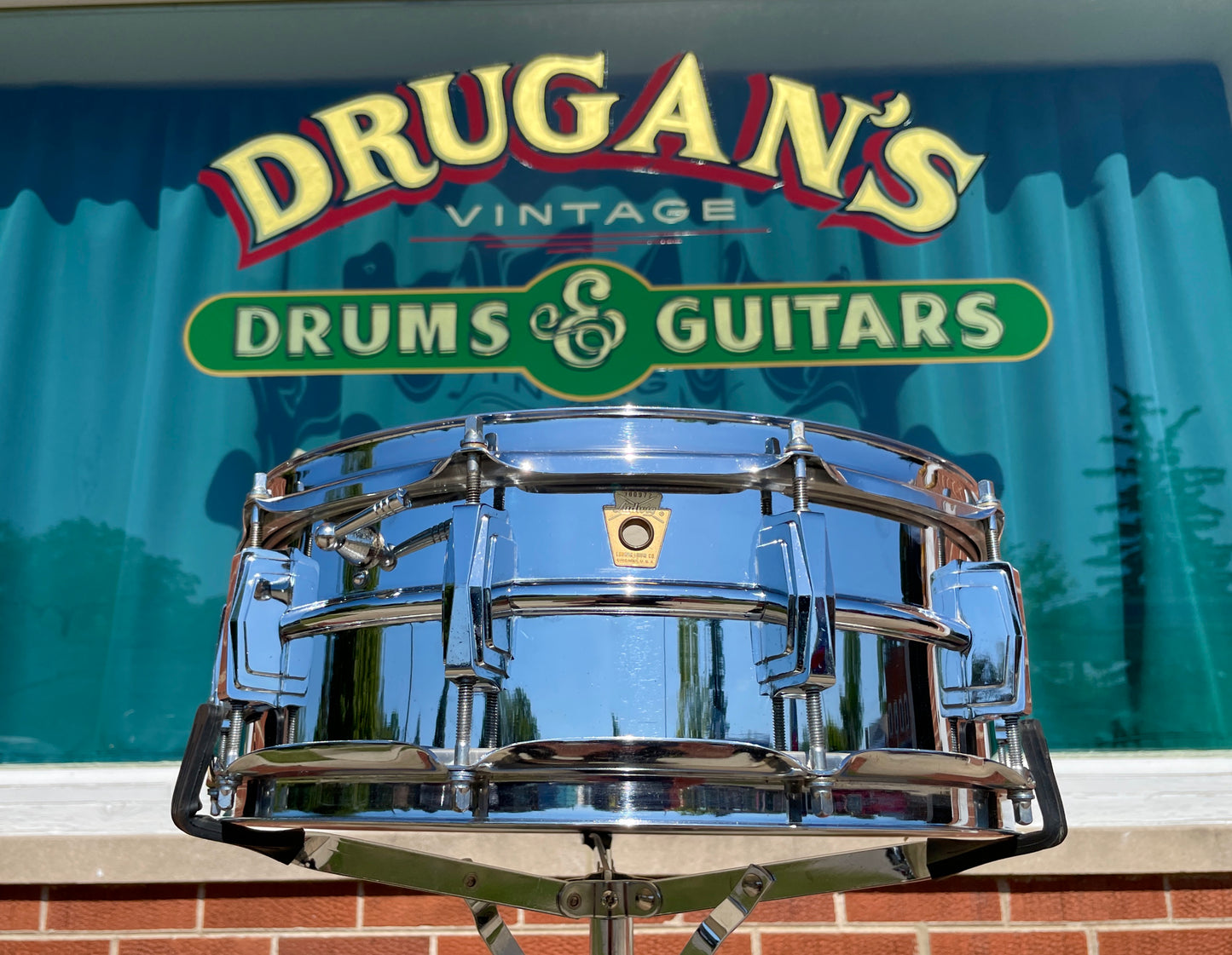 1960s Ludwig 5x14 LM400 Supraphonic Snare Drum