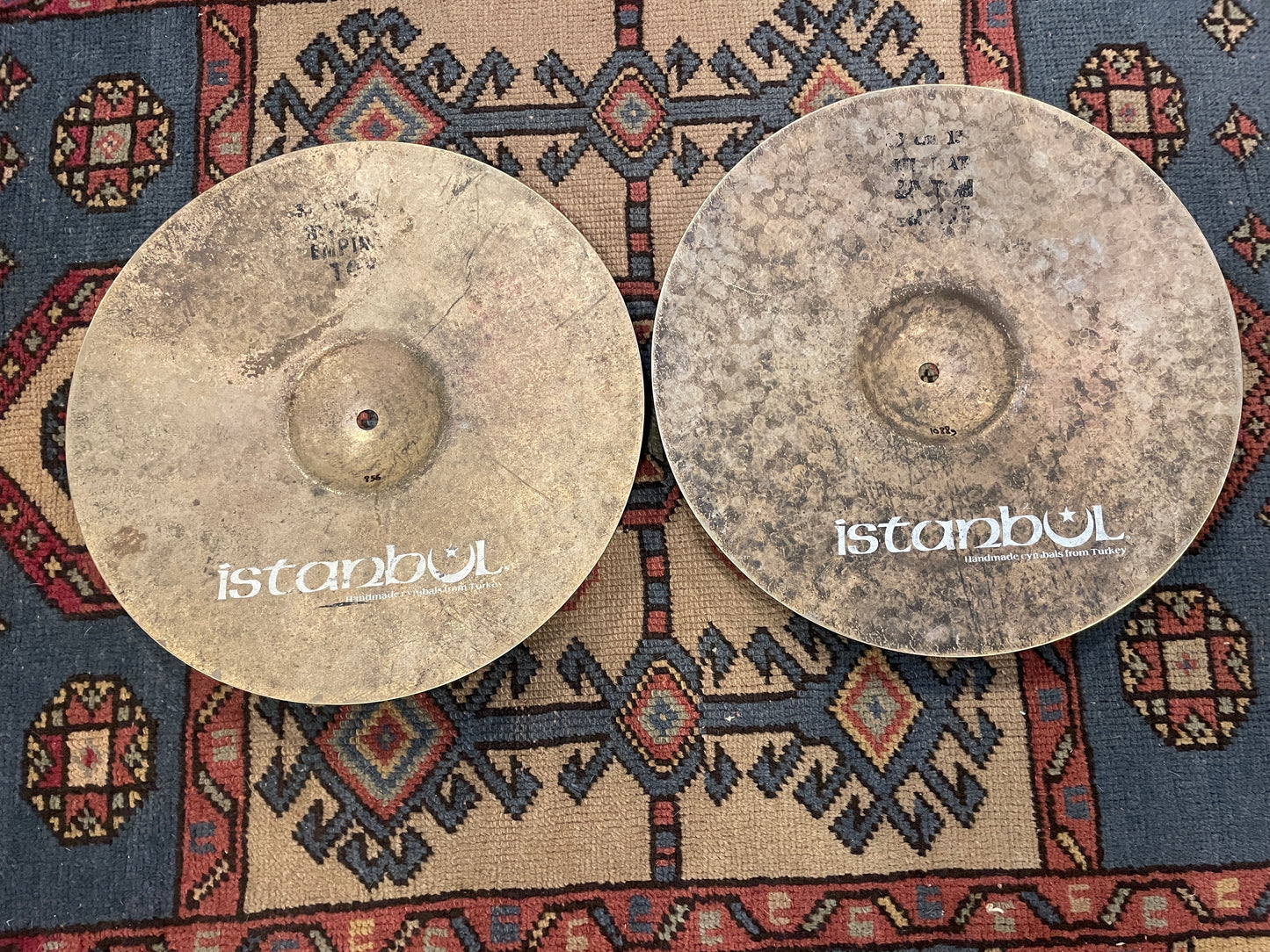 13" Istanbul Pre-Split Empire Hi-Hat Cymbal Pair 856g/1088g