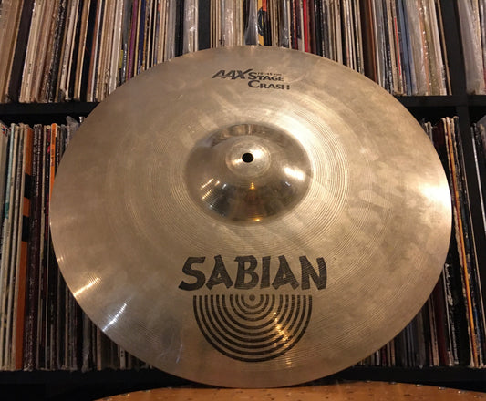 18" Sabian AAX Stage Crash Brilliant