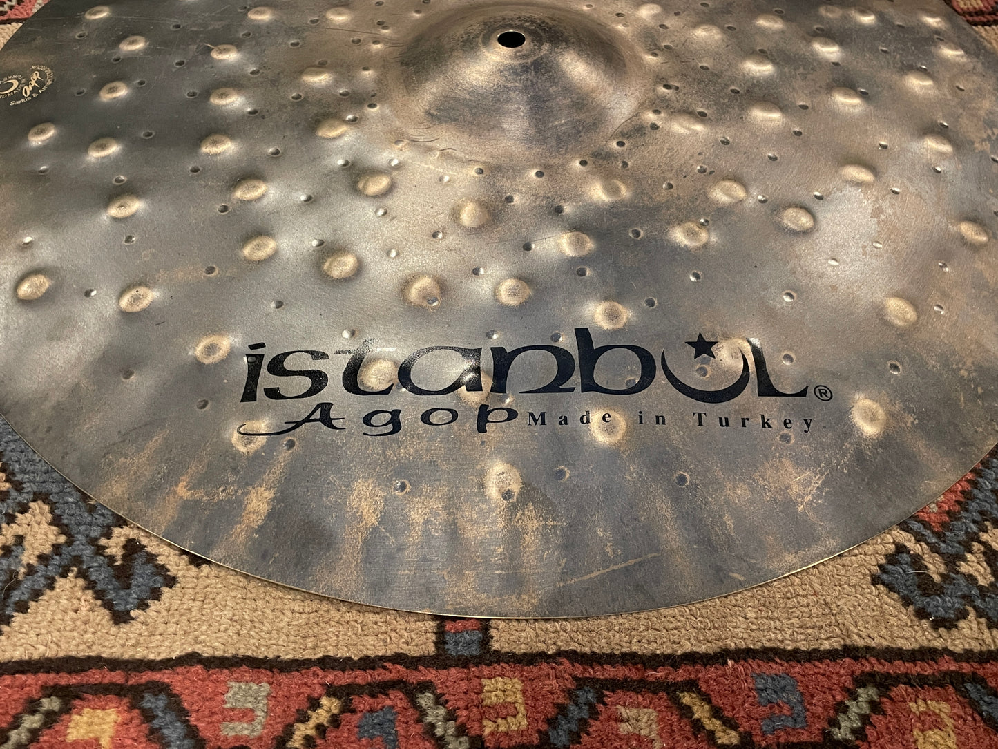20" Istanbul Agop Xist Dry Dark Crash Cymbal 1420g
