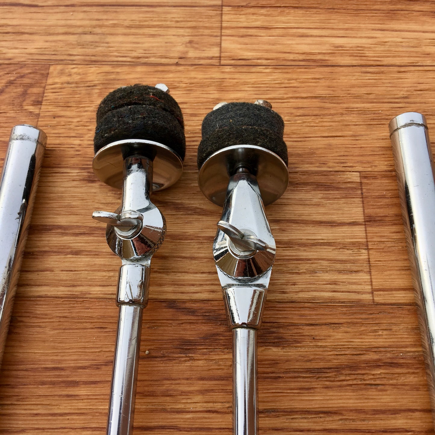 1960s Ludwig 1400 Straight Flat Base Cymbal Stand Pair (2pcs)