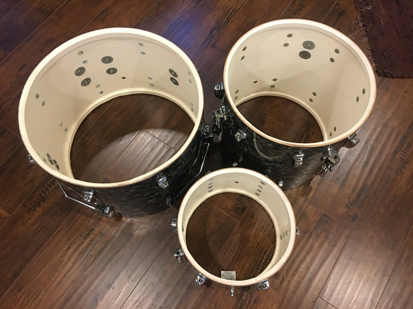 1966 Ludwig Classic Drum Set Black Diamond Pearl 20/13/16