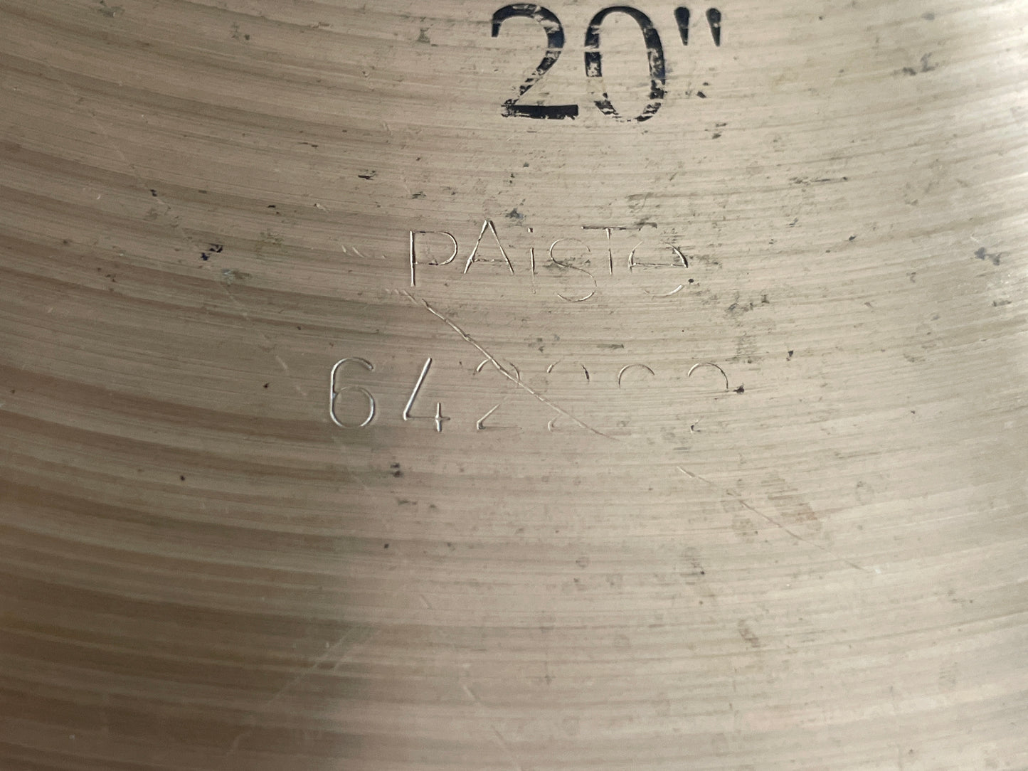 20" Paiste Sound Formula Full Ride Cymbal 2438g