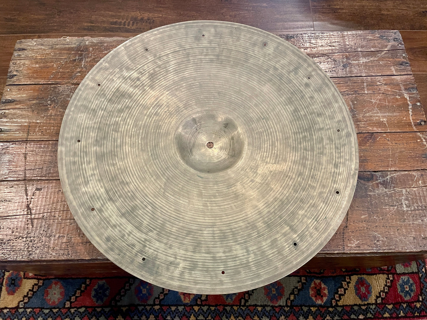 19" K Zildjian OS IIIb Istanbul Vintage Old Stamp Ride Cymbal 1706g #500 *Video Demo*
