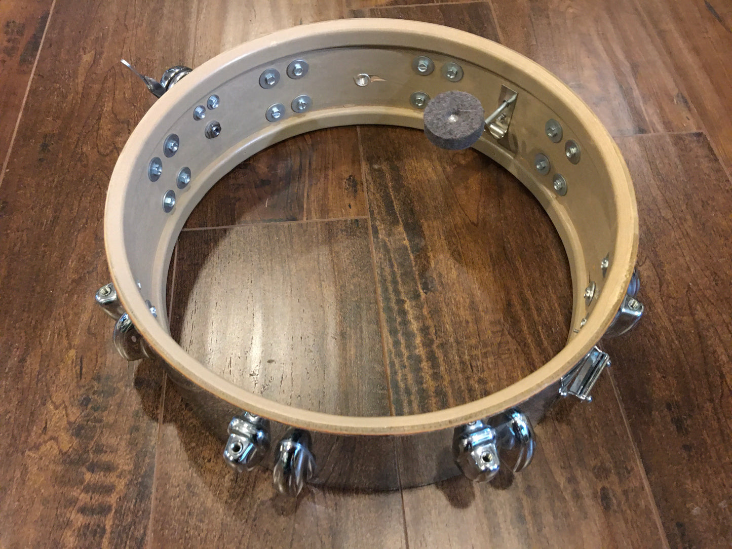 1970 Slingerland Buddy Rich 4X14 Chrome Over Wood 3 ply Snare Drum
