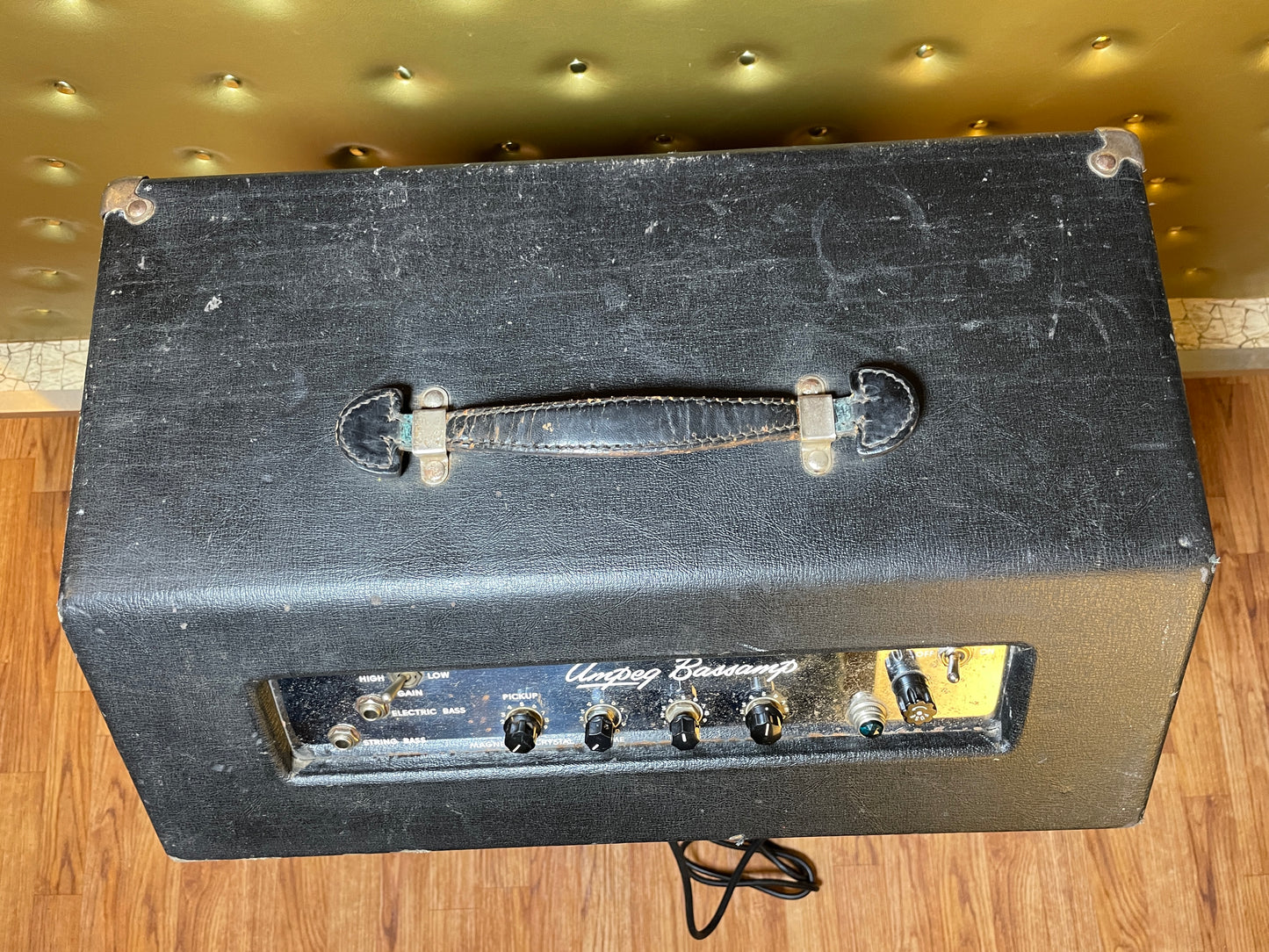 Early 1957 Ampeg Model 825 Bassamp Combo Bass Amplifier