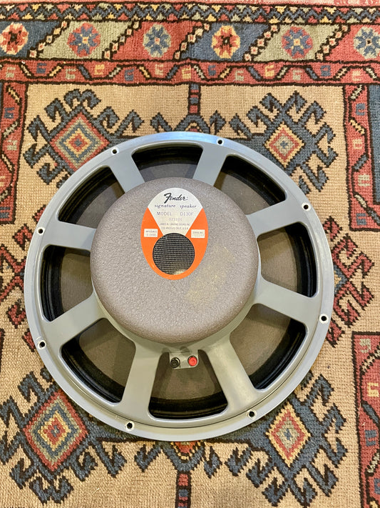 Vintage Fender Labeled 15" JBL D130F 8 Ohm Woofer Speaker - All Original