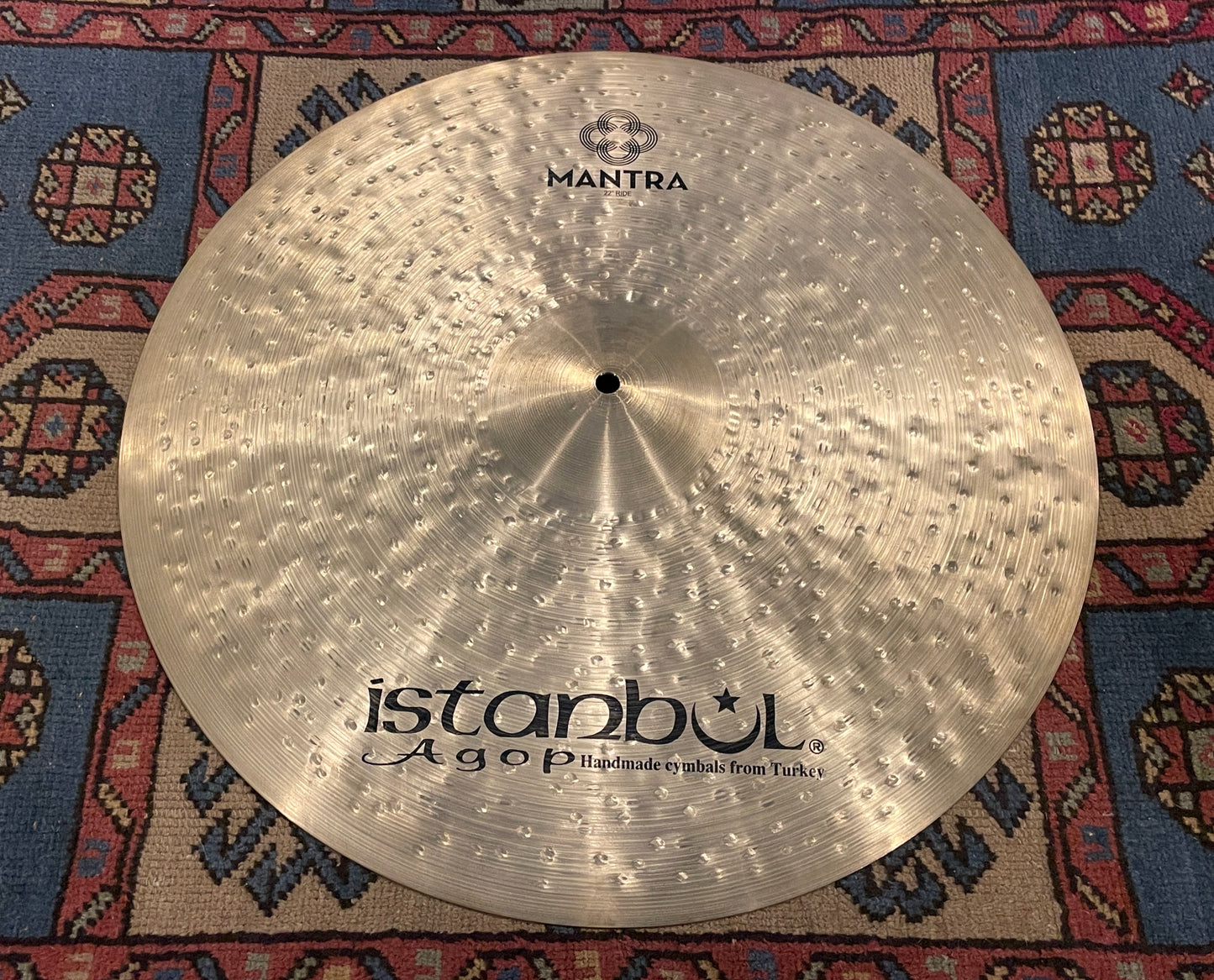 22" Istanbul Agop Mantra Ride Cymbal 2890g Cindy Blackman Santana *Video Demo*
