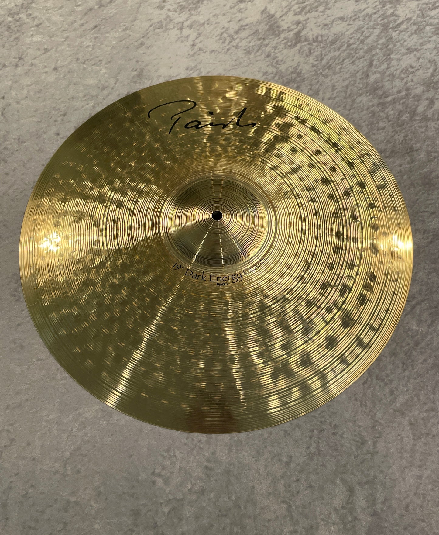 19" Paiste Signature Dark Energy Mark I Crash Cymbal 1714g