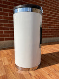 Rogers Swivo-Era Canister Throne New England White Script Logo