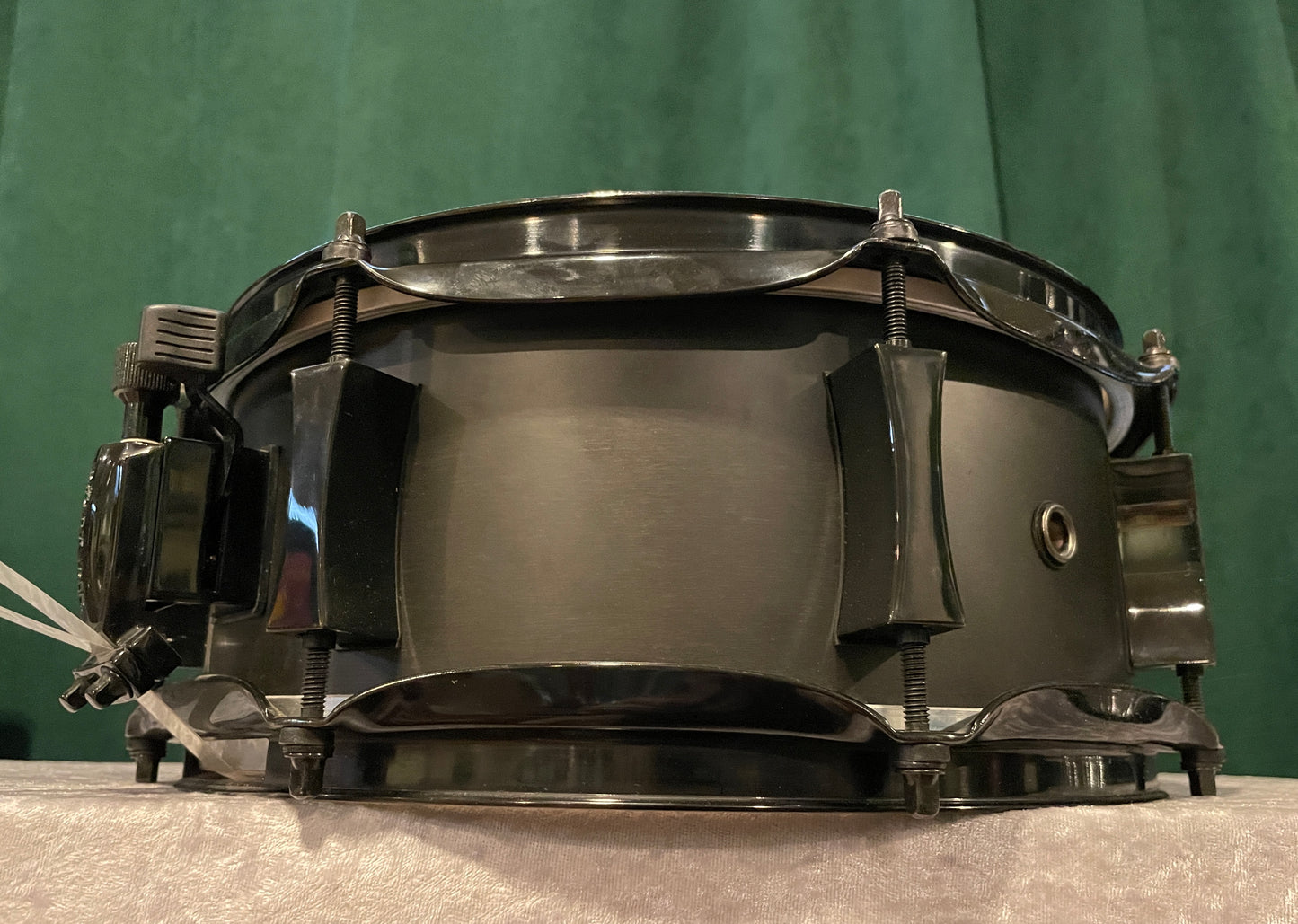Pork Pie 5x12 Little Squealer Snare Drum Black / Black